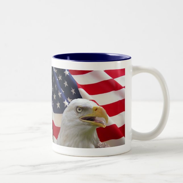 Tasse 2 Couleurs Aigle (Droit)