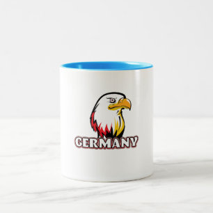Tasse 2 Couleurs Aigle doré allemand