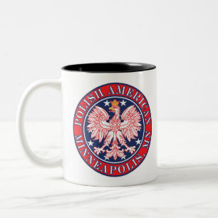 Tasse 2 Couleurs Aigle polonaise du Minnesota