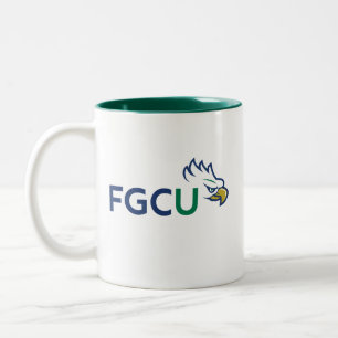Tasse 2 Couleurs Aigles de l'Université Eagles de la côte du golfe 