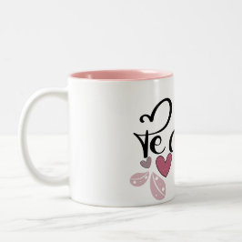 Tasse 2 Couleurs Aime les amo vibes de la Saint Valentin