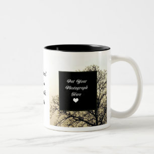 TASSE 2 COULEURS AJOUTEZ VOTRE PROPRES PHOTO ET TEXTE