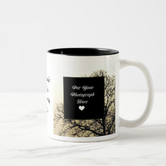 TASSE 2 COULEURS AJOUTEZ VOTRE PROPRES PHOTO ET TEXTE