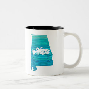 Tasse 2 Couleurs Alabama Wave Fishing