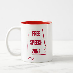 Tasse 2 Couleurs Alabama — Zone de liberté d'expression