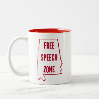 Tasse 2 Couleurs Alabama — Zone de liberté d'expression