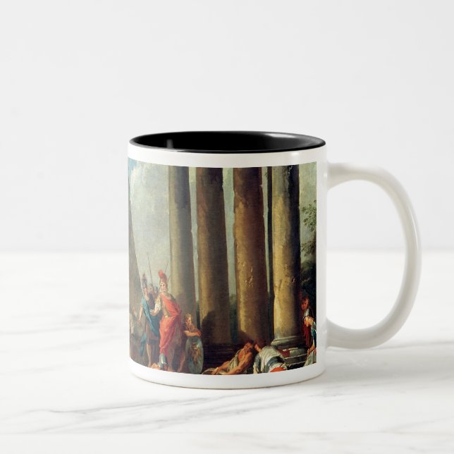 Tasse 2 Couleurs Alexandre III le grand avant la tombe (Droit)