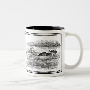 Tasse 2 Couleurs Alice au pays des merveilles John Tenniel Illustra