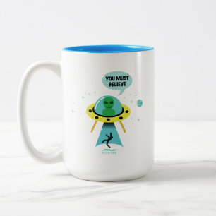 Tasse 2 Couleurs Aliens