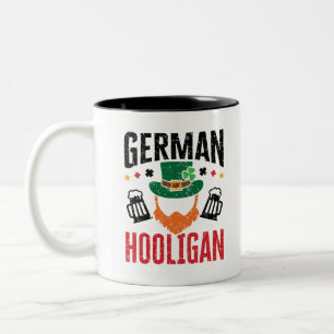 Tasse 2 Couleurs Allemagne Hooligan Jour de l'Saint Patrick