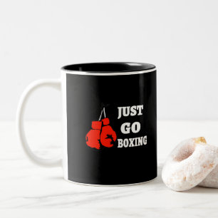 Tasse 2 Couleurs Aller Juste En Boxe   Les meilleurs cadeaux pour l