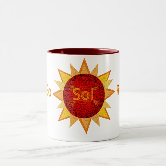 Tasse 2 Couleurs Allez solaire (Centre)