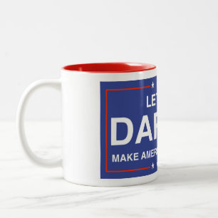 Tasse 2 Couleurs Allons-y Darwin - Rendre l'Amérique plus intellig