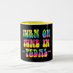 Tasse 2 Couleurs Allumez Le Tune En Pédalant Votre Vélo