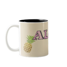 Aloha bébé avec des ananas