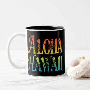 Tasse 2 Couleurs Aloha Hawaii