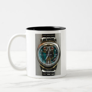Tasse 2 Couleurs Alpha 1961 de Bulova Accutron Spaceview