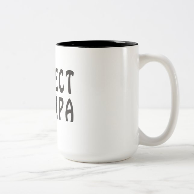 Tasse 2 Couleurs Alpinisme "respectez Sherpa" (Droit)