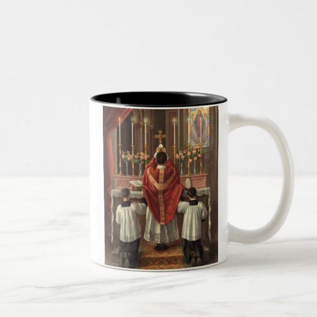 Tasse 2 Couleurs Altitude de la prêtrise de masse (Droit)