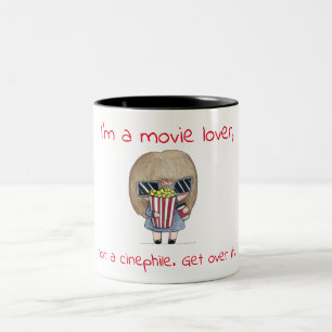 Tasse 2 Couleurs Amant de film, pas un Cinephile