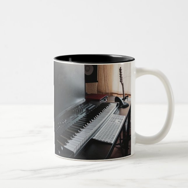 Tasse 2 Couleurs Amazing Piano (Droit)