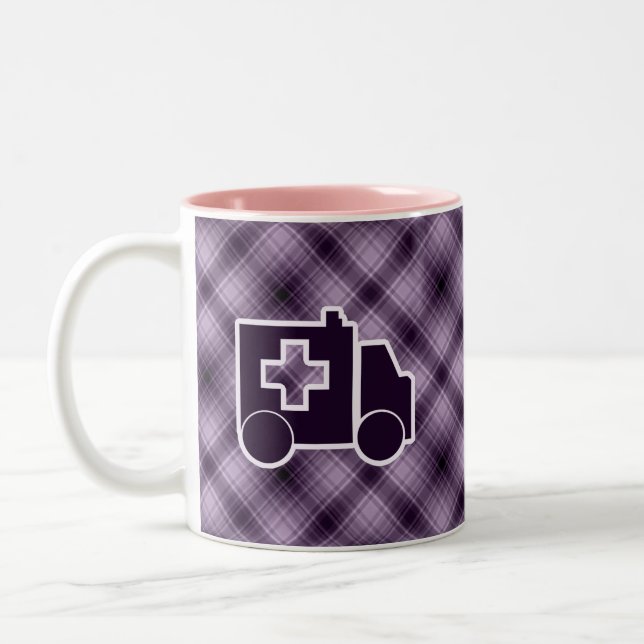 Tasse 2 Couleurs Ambulance pourpre (Gauche)