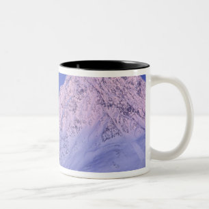 Tasse 2 Couleurs Amérique du Nord, États-Unis, Alaska, rivière Knik