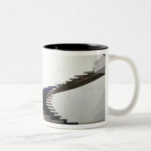 Tasse 2 Couleurs Amérique du Sud, Brésil, Brasilia. Intérieur