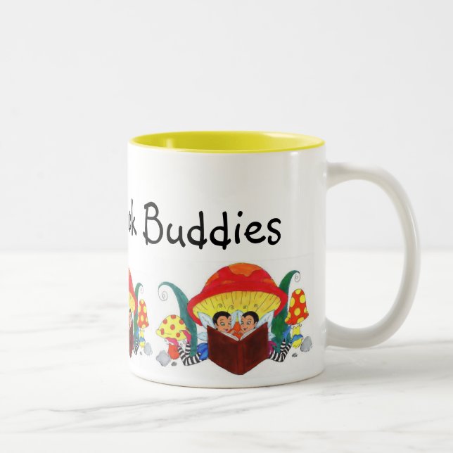 Tasse 2 Couleurs Amis de livre de Bestest jamais ! (Droit)