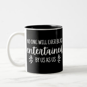 Tasse 2 Couleurs amitié meilleurs amis bestie