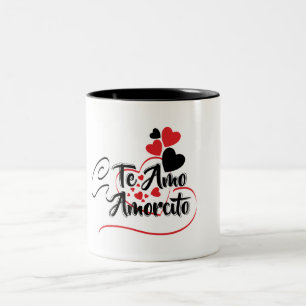 Tasse 2 Couleurs AMO de te de Taza