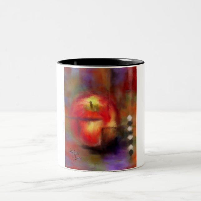 Tasse 2 Couleurs Amour à la première morsure (Centre)