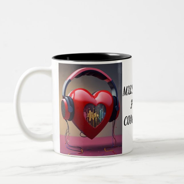Tasse 2 Couleurs "Amour Brassé Daily" (Gauche)