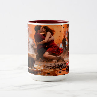 Tasse 2 Couleurs Amour Café 7