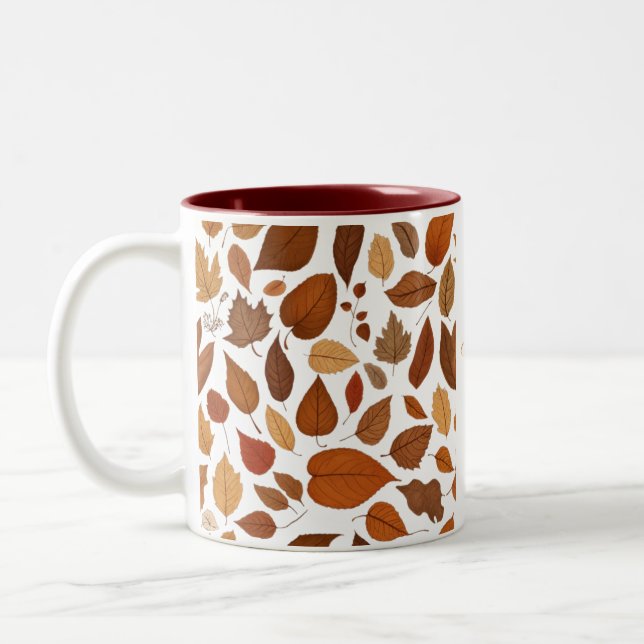 Tasse 2 Couleurs Amour d'automne (Gauche)