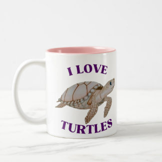 Tasse 2 Couleurs Amour de Tortue