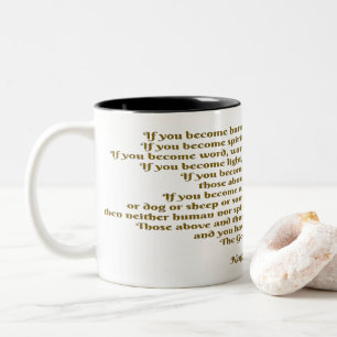 Tasse 2 Couleurs Amour et Esprit