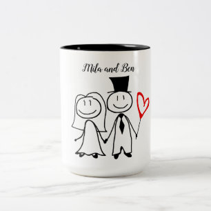 Tasse 2 Couleurs Amour éternel 