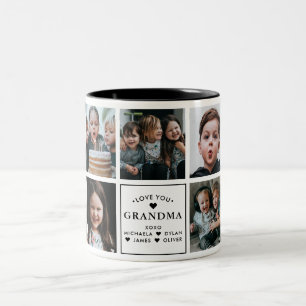 Tasse 2 Couleurs Amour moderne pour grand-mère/Mémé/Mamie/Autre 9-P