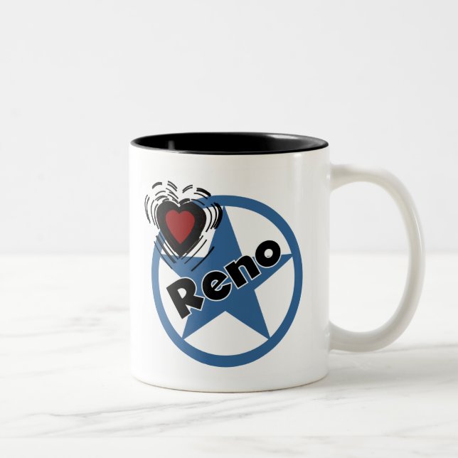 Tasse 2 Couleurs Amour Reno (Droit)
