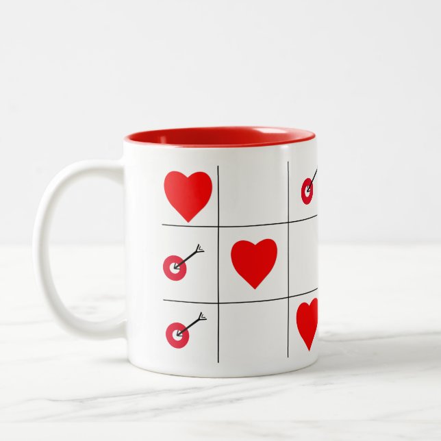 TASSE 2 COULEURS AMOUR WINS (Gauche)
