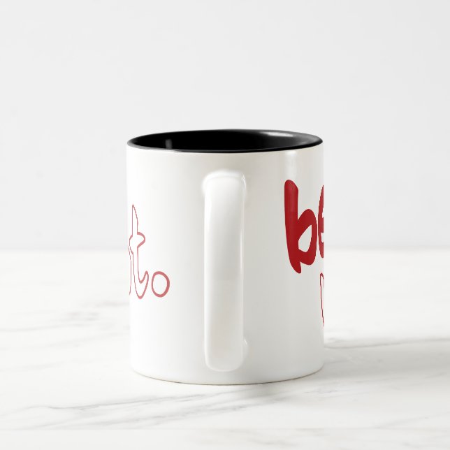 Tasse 2 Couleurs amoureux (Poignée)
