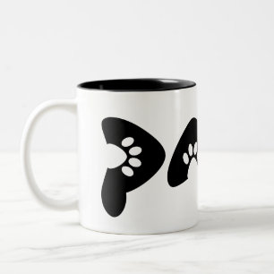 Tasse 2 Couleurs Amoureux des animaux se sentant