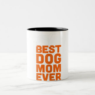 Tasse 2 Couleurs Amoureux des chiens Greyhound Whippet - Meilleure