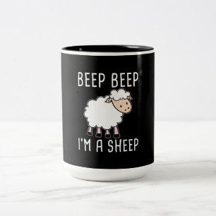 Tasse 2 Couleurs Amoureux des moutons et des fermiers