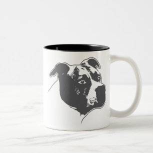Tasse 2 Couleurs AmStaff BOY 1 only   tasses/coupes