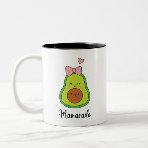 Tasse 2 Couleurs Amusant Avocado Mamacado