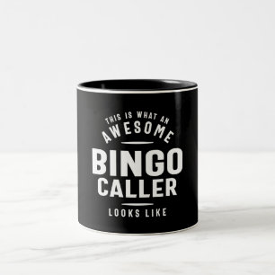 Tasse 2 Couleurs Amusant Magnifique Bingo Caller emploi