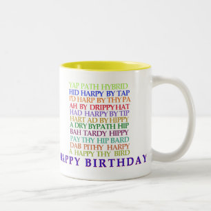 Tasse 2 Couleurs Anagram muguet