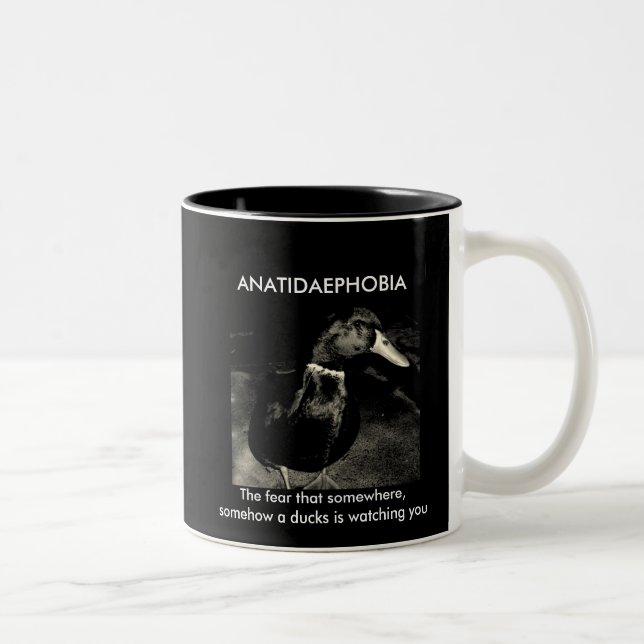 TASSE 2 COULEURS ANATIDAEPHOBIA (Droit)